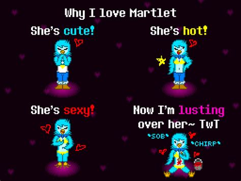 Undertale Yellow: Why I love Martlet (NSFW) by Chip23 on Newgrounds