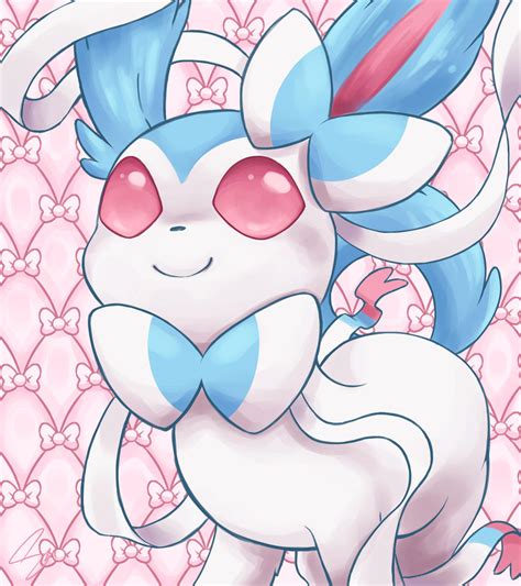 Shiny Sylveon by steffy-beff on DeviantArt