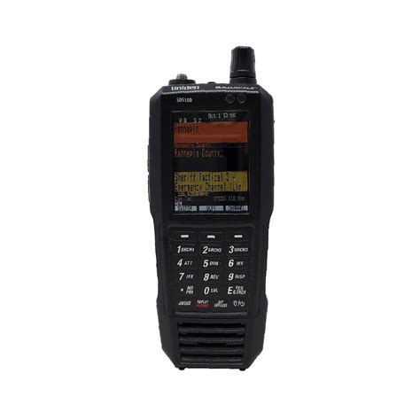 SDS100 Police Scanner | Uniden Digital Handheld Scanner