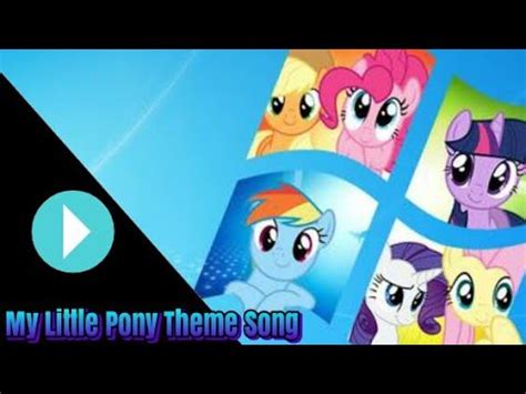 My Little Pony Theme Song instrumental - YouTube