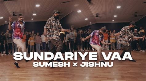 Sundariye Vaa | Sumesh & Jishnu | MMM Choreography Workshop | MMM Dance Fam - YouTube