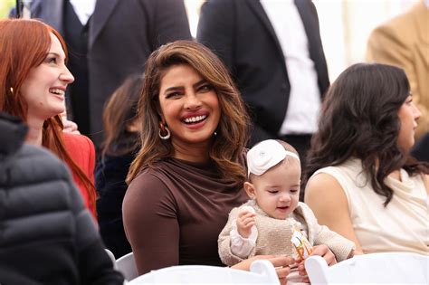 Nick Jonas, Priyanka Chopra debut daughter at Walk of Fame ceremony