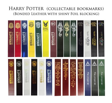 Harry Potter Themed Bookmarks | ubicaciondepersonas.cdmx.gob.mx