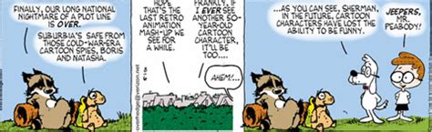 Comic hedge over strip – Telegraph