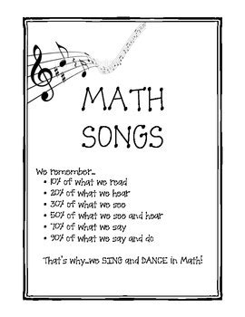 Math Songs-Geometry, Transformations, Integers by Engage Them | TPT