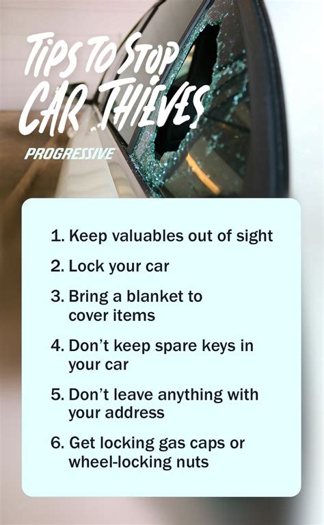 7 tips to stop car thieves | Car care, Tips, Car care tips