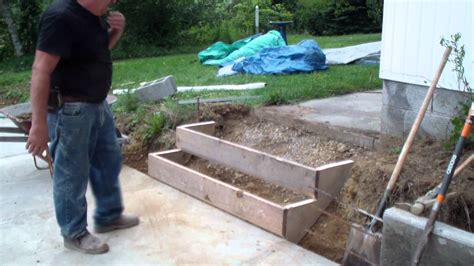 How To Build Forms For Concrete Steps - Aimsnow7