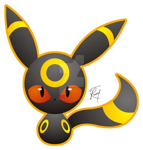 Umbreon - Vector Style by Ardhanarishvara on DeviantArt