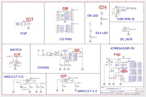 Arduino Uno R3 Schematic Ch3401cw - Wiring Diagram