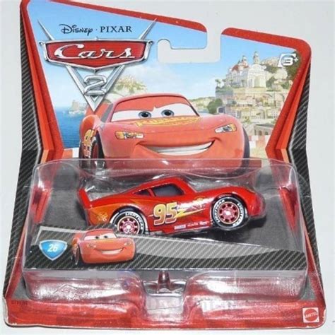 FISHER-PRICE Disney Pixar Cars 2 - Lightning McQueen with Rusteze - Disney Pixar Cars 2 ...