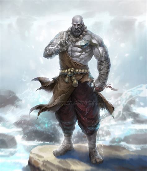 ArtStation - D&D - Goliath Monk