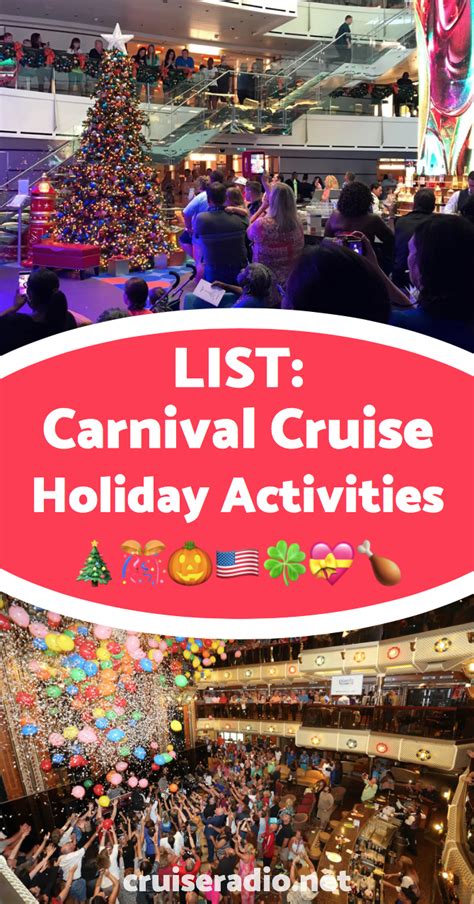 carnival-cruise-holiday-activities-pin #carnival #cruise #christmas #holiday #halloween #easter ...