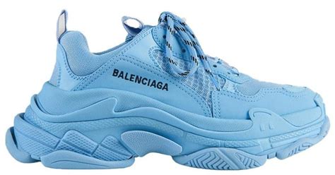 Balenciaga Triple S (w) in Light Blue (Blue) - Lyst