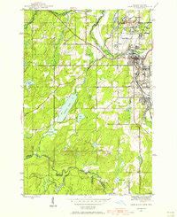 1944 Map of Iron River, MI — High-Res | Pastmaps