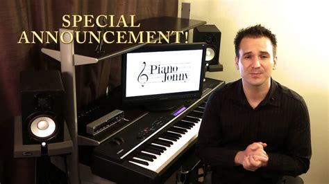 New Piano Lesson Channel Announcement! [Jonny May] - PIANO PARTAGE