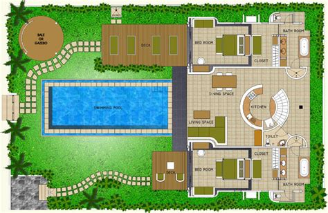 Villas Layout - Space Villas Bali