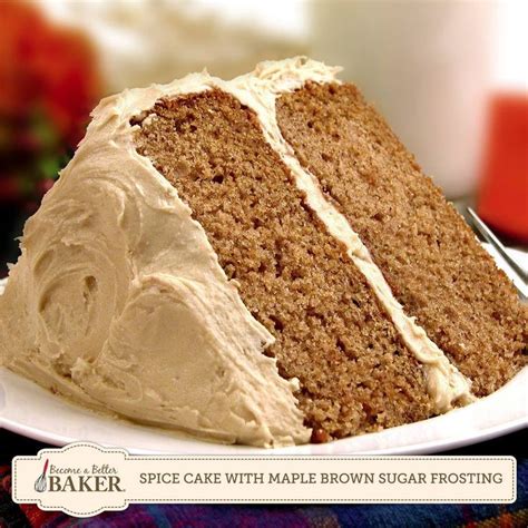 This Spice Cake with Maple Brown Sugar Frosting can be prepared in just 15 minutes. When ready ...