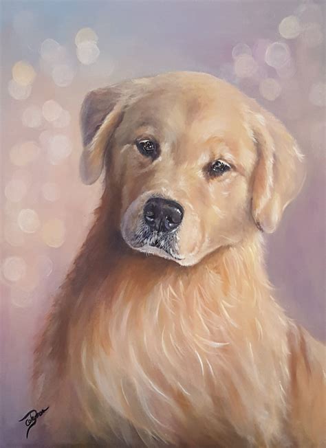 Custom Order Pet Portrait in Acrylic, Unique Painting of Your Pet, Custom Dog Painting, One of a ...