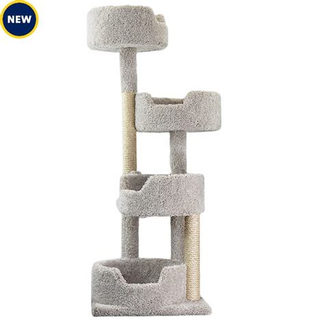 New Cat Condos Multi-Level Cat Tower, 55" H | Petco