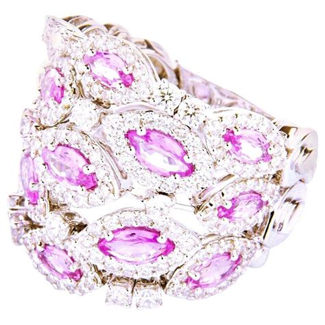 Antique Pink Sapphire Rings - 528 For Sale at 1stdibs