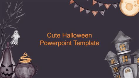 ANASTAS - Cute Halloween Powerpoint Template – MasterBundles