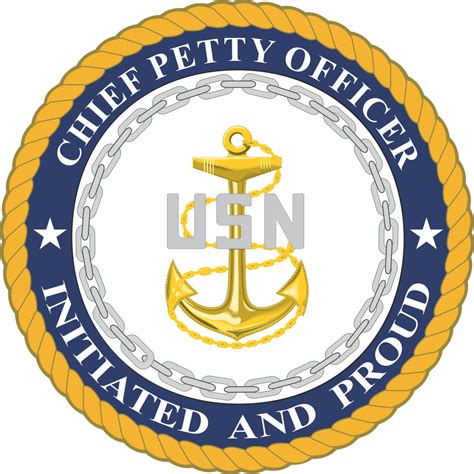 U.S. Navy CPO "Initiated and Proud" Decal - Submarine Gear