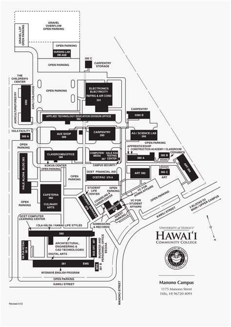 University Of Hawaii Manoa Campus Map Us States Map | Images and Photos finder