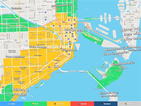 Miami Neighborhood Map | Wells Printable Map