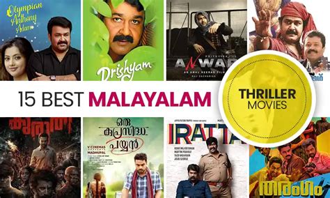 15 Best Malayalam Thriller Movies That Will Blow Your Mind