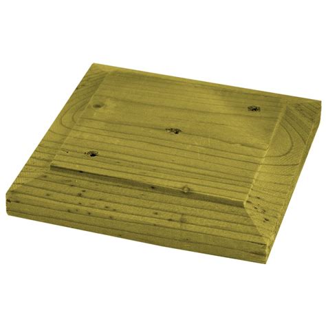 Proguard Treated Wood Flat 6x6 Post Cap | The Home Depot Canada