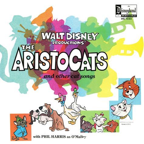 Film Music Site - The AristoCats And Other Cat Songs Soundtrack (Various Artists) - Disneyland ...