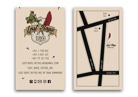 Lost Boys Tattoo Inc. REBRANDING on Behance