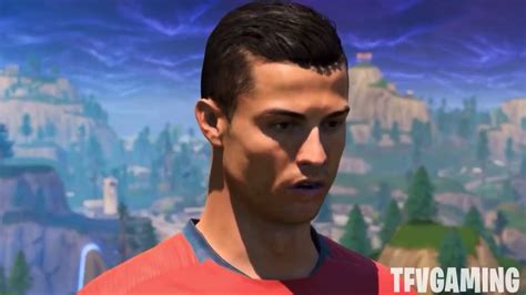 Ronaldo plays Fortnite. Fortnite Special. - YouTube