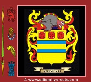 Winstanley family crest and meaning of the coat of arms for the surname ...