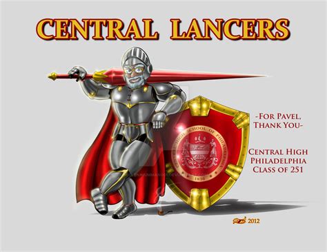 Central High School-Philadelphia 251 Lancer Mascot by millenniumman001 on DeviantArt