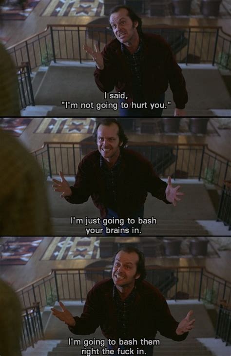 The Shining. | Movies, 1980's movies, Movie quotes