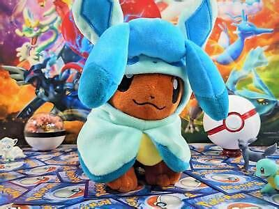 Glaceon Eevee Plush | Costume Pokemon Teddy | #4582426966