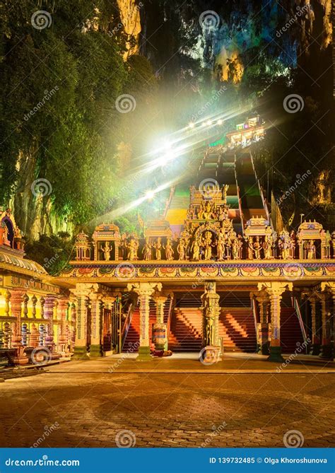 Colorful Stairs of Batu Caves. Malaysia Stock Image - Image of lumpur, explore: 139732485