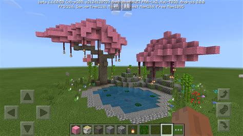 Pretty blossom tree idea | Minecraft designs, Minecraft decorations ...