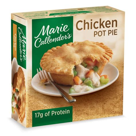 Marie Callender's Frozen Pot Pie Dinner, Chicken, 10 Ounce - Walmart.com - Walmart.com