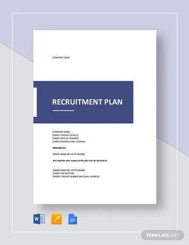 Recruitment Plan - 15+ Examples, Format, How To Organize, Pdf