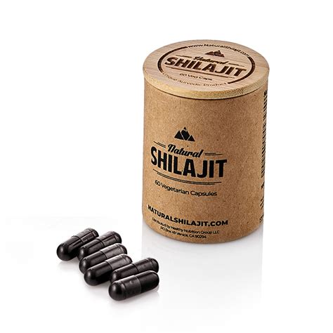 Natural Shilajit Caps (1-2 Months Supply) - Top Quality Source of Plant ...