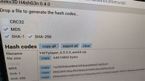 hash code | Geeks3D