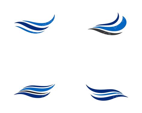 Water Wave Logo Vector Design Images, Water Wave Logo Vector Icon ...