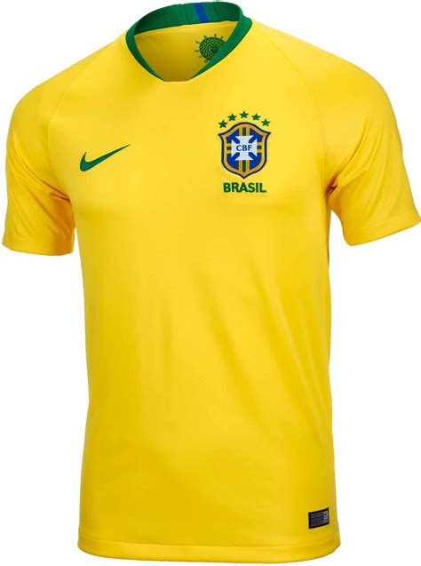 Nike Brazil Home Jersey 2018-19 - SoccerPro