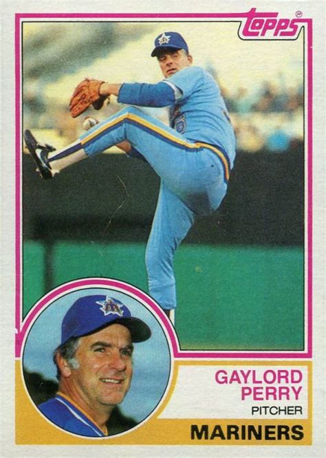 1983 Topps Gaylord Perry #463 Baseball - VCP Price Guide