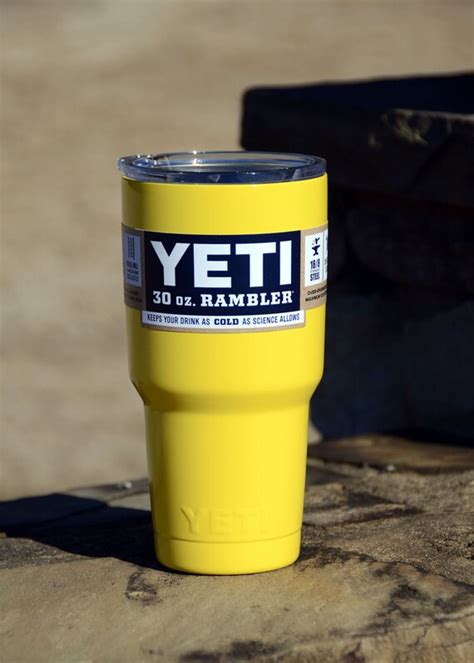 Custom Colored YETI Rambler 30 oz Powder Coated