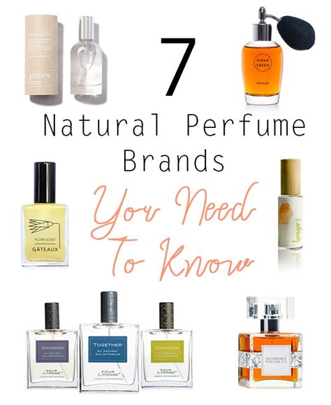 7 Natural Perfume Brands You Need to Know