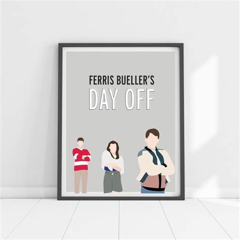 Ferris Bueller Museum Scene Poster - Etsy