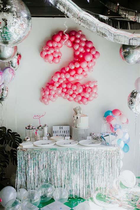 Disco pizza party second birthday | Wedding & Party Ideas | 100 Layer Cake